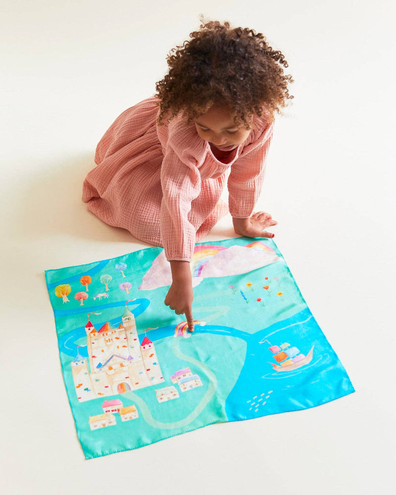 rainbowland playmap playsilk