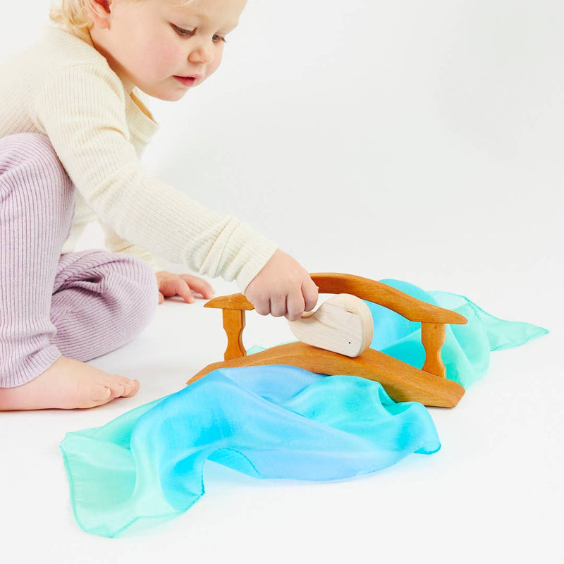 mini enchanted playsilk / sea