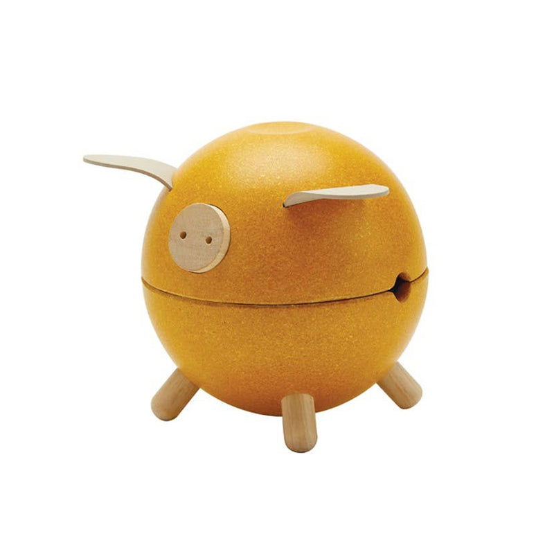 piggy bank / yellow