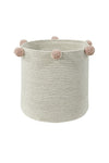 storage basket / bubbly natural - nude