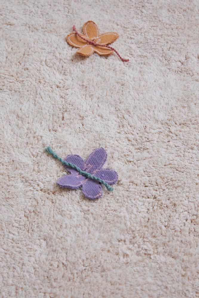 play rug / wildflowers