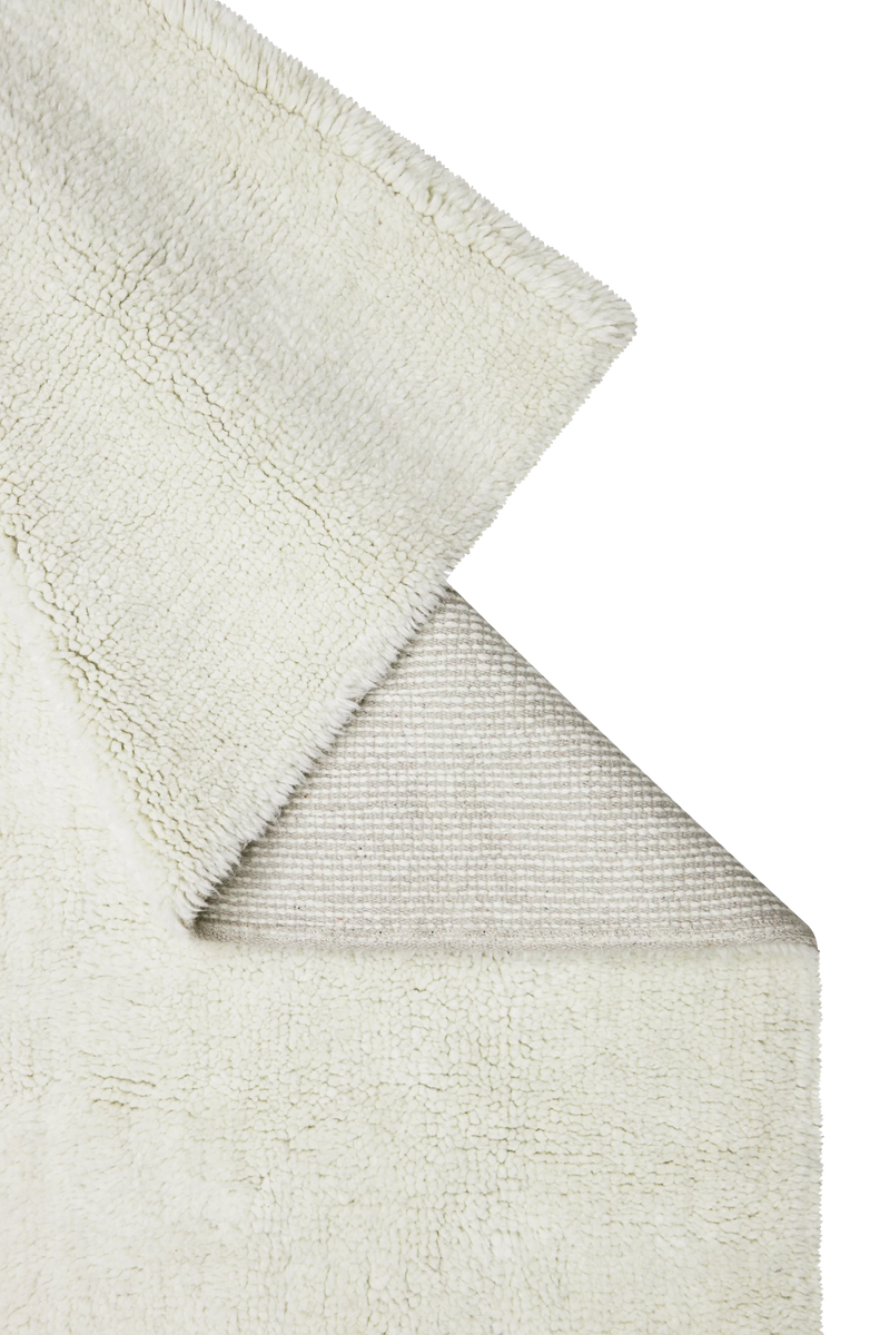 wool area rug / natural (undyed)