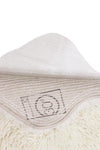 woolable rug / woolly sheep white