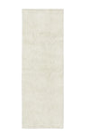 wool runner rug / natural (undyed)