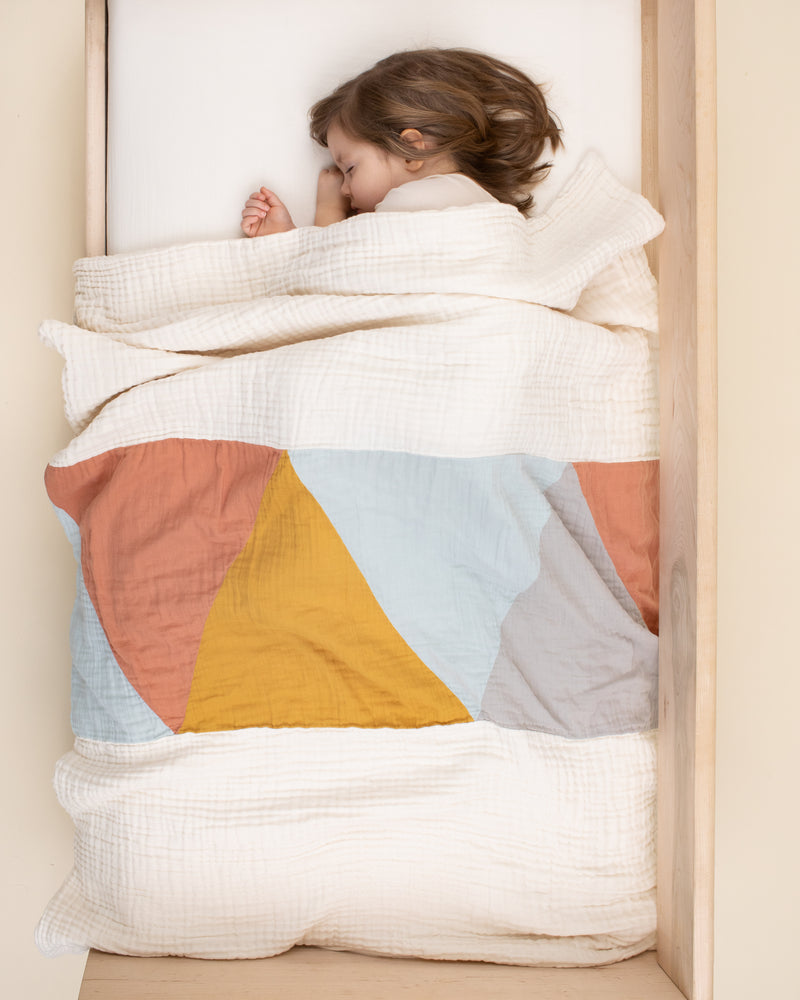 toddler geo blanket / no. 1 (2 colorways)