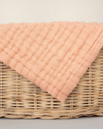 basic burp cloth + blanket set (4 colors)