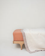 trimmed bed blanket (1 colors, 1 size)