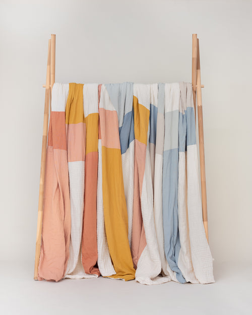 twin geo blanket no. 2 (multiple colorways)