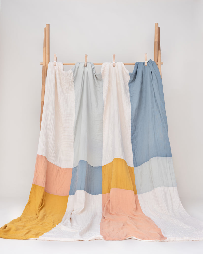 twin geo blanket no. 2 (multiple colorways)