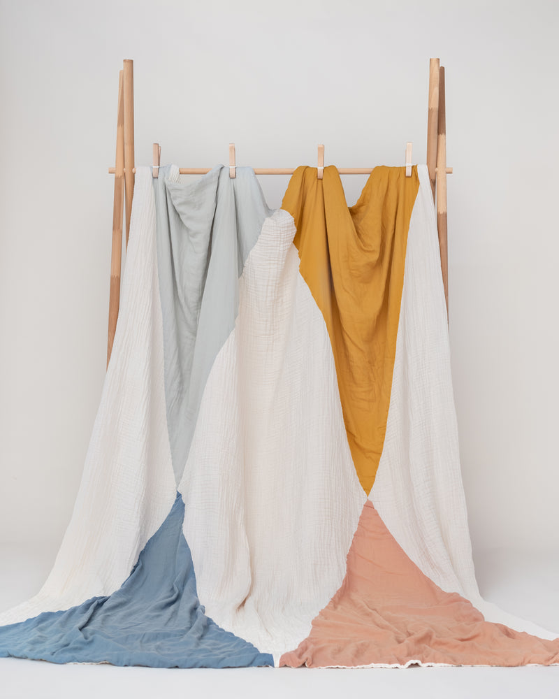 twin geo blanket no. 1 (multiple colorways)