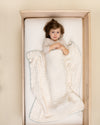 toddler organic cotton gauze lace baby blanket