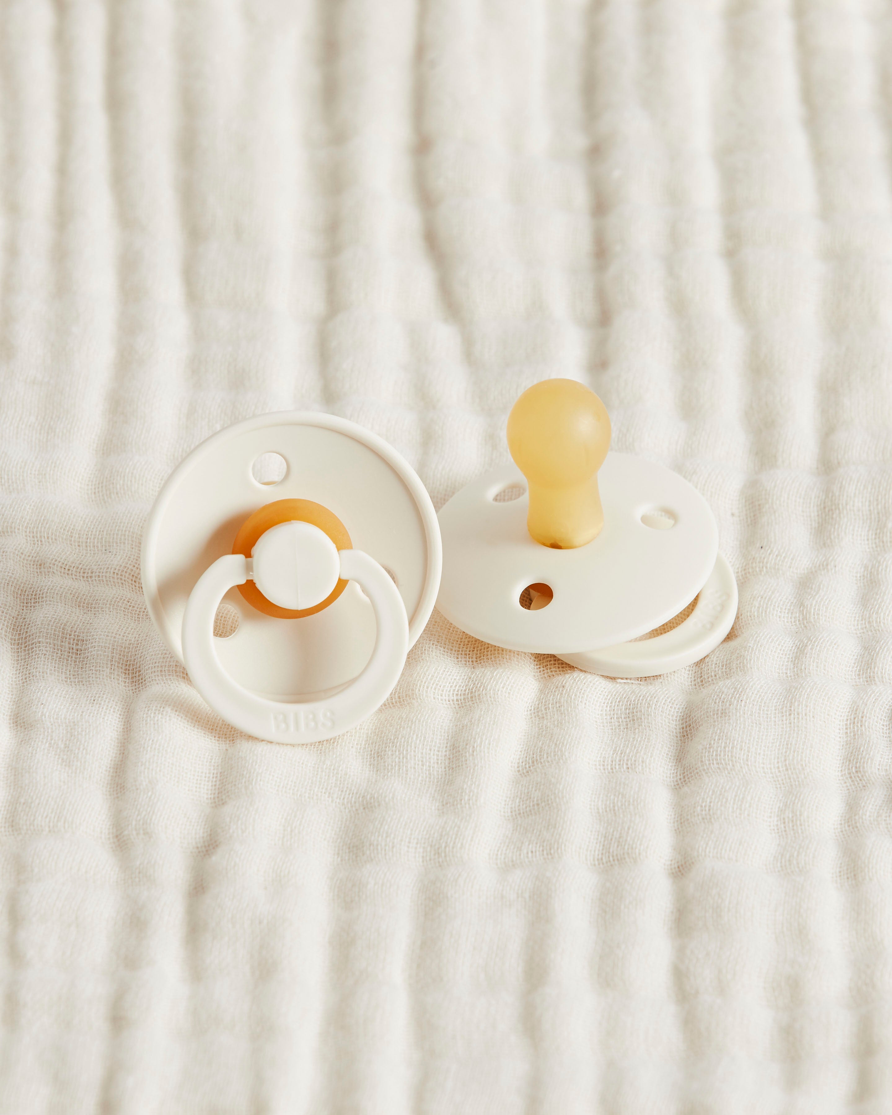 Bibs Natural Rubber Pacifiers are BPA PVC Free Willaby willaby