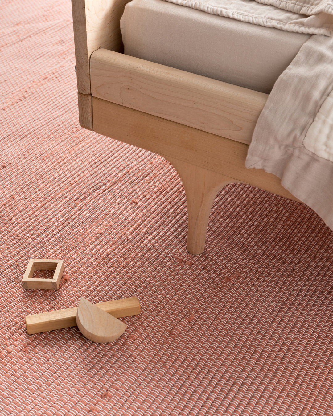 Nontoxic Washable Rug | Organic Cotton Gauze